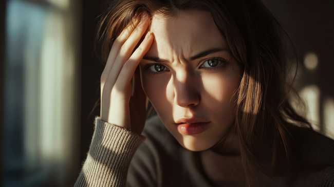 Young Woman in Deep Thought