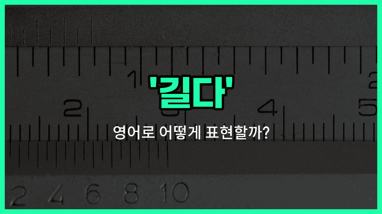 'long' 영어표현 썸네일