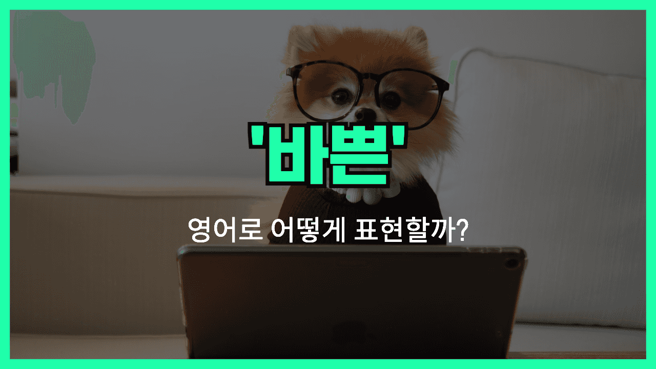 'busy' 영어표현 썸네일